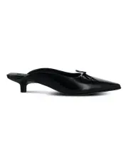 [Senso] Fenton Kitten Heel Mules in Black