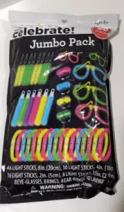 80 piece glow sticks and jewelry jumbo set