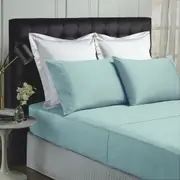 Park Avenue 500 Thread count Cotton Bamboo Sheet sets in Blue Fog