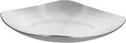 Zerodeko Korean Style Flat Bottom Plate Silver Sauce Dipping Dish for Condiments Side Dishes and Appetizers Compact and Practical Dining Table Accessory