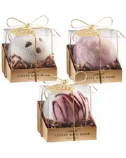 Lovery 3pc Bath Bomb Gift Set in Coffee Scent