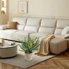 Artificial Potted Plants 3pcs Mini Greenery for Trendy Interior Spaces