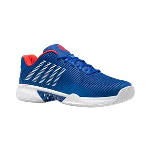 K-SWISS Hypercourt Express 2透氣輕量網球鞋-男-藍/紅