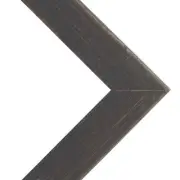Country Chic 1.5" Wood Frame, 2mm glass and backing 16x20"-Charcoal Black-2 Pk