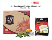 500 sachets G7 Vietnamese Trung Nguyen Instant Coffee 3in1 Coffeemix (10 bags)