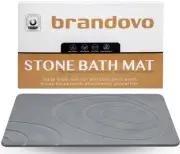 Luxury Absorbent & Fast Drying Diatomite Bath Mat - Luxury Bath Mat (Dark Gray)