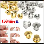 30/100X Backs Locking Pin Keepers Badge-Pin Locks Pin For Lapel Enamel Hat Pins