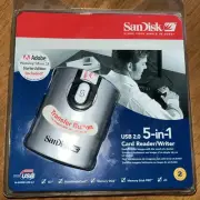SanDisk USB 2.0 5-in-1 Card Reader Writer SDDR-99-A15