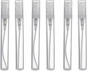 10pcs Plastic Spray Bottle Empty Perfume Refill Sample Clear Container 5ml