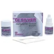 Ammdent GI Silver Reinforced Restorative Cement GI silver which is reinforced