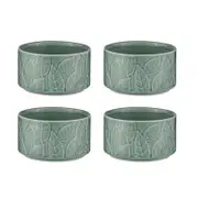 4pc Ladelle Heath Jade Ramekin