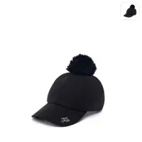 在飛比找蝦皮商城優惠-【FILA】時尚LOGO帽-黑色 HTX-5104-BK