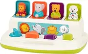 Battat – Pop-up Pals – Color Sorting Animal Push and Pop Up Toy for Kids 18 Months +, BT2613Z
