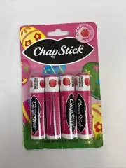 ChapStick Pomegranate Punch Lip Balm 4 Pack 2013 Rare HTF
