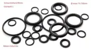 O-ring round ring sealing ring Ø inside 430.66X6.99 cord thickness NBR...