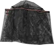 Parliky Travel Drawstring Sack Camping Gear Bag Mesh Fabric Large Organizer Bag for Clothes