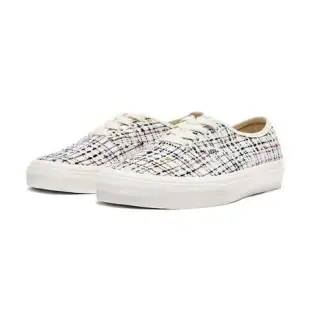 VANS Authentic 白彩色 編織 小香風 帆布休閒鞋 VN0A5KS96SV