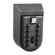 Key Safe Box Aluminium Alloy Wall Mounted Home Safety Password Security Lock