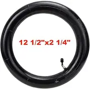 1-Pack 12.5" Scooter Inner Tube 12 1/2 x 2 1/4 Angled Valve Stem 12.5" x 2.25" Tube Compatible with 12.5X1.75 12.5 X 1.95 12.5 X 2.125 12.5 x 2.25 Most Bike and Scooter Tire Tube