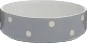 Mason Cash Grey Polka Dot Pet Bowl, 13 cm 13cm 13 cm (Pack of 1)