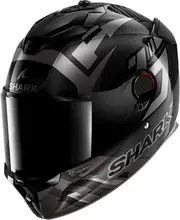 Shark Spartan GT Pro Carbon Zarco TR, full face helmet , color: Black/Dark Grey/Silver , size: L