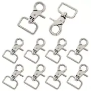 10Pcs Swivel Snap Hooks Heavy Duty Trigger Snap Clasp Keychain Hook Lobster C...