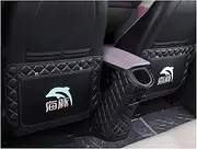 Seat Backrest Anti Kick Pad Compatible With BYD Dolphin 2024 2025 Anti-dirty Pad Seat Back Covers Protectors Compatible With Children Kick Mats(A4 3pcs)
