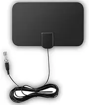 100 Mile Digital TV Aerial, Dust-Proof Long-Range Television Expand with Cable, Signal TV Antenna for TV Antenna for Local Channels Support All TV Practical Home Signal TV Aerial Programmed.