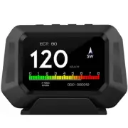 OBD2 GPS Dual System Head Up Display Car Speedometer Gauge Smart Security Alarm (for: Toyota)