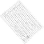 ibasenice Golf Scorecards Score Ball Scorecard for Competition Sports Exam Accessory Golf Game Accessories