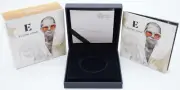 2020 Elton John UK 1 oz Silver Proof Coin Box & COA NO Coin Empty - C2399