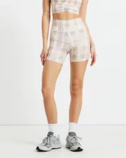 3" Hot Shorts in Pink Check Assorted