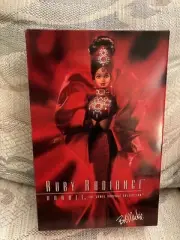 Ruby Radiance Barbie Doll, from the Jewel Essense Collection-Bob Mackie, nrfb