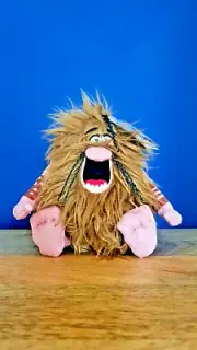 Scooby-Doo Scoob! Warner Brothers Hanna Barbera Captain Caveman 8" Plush Stuffed