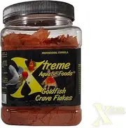 Xtreme Aquatic Food Goldfish Flakes Fish Food 98 Grams (3.5oz)