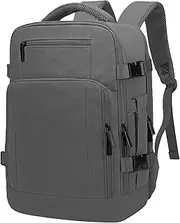 [ZHXX] Hand Luggage Backpack for EasyJet 45 x 36 x 20 - Lightweight Cabin Backpack with 15.6 Inch Laptop Compartment & Anti-Theft Protection, Aircraft Compatible