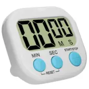 LCD Digital Kitchen Timer Magnetic Cooking Large Count Down Up Clear Loud Alarm