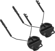 Generic Professional Headphone Holder for Outdoor Helmet Rail Multi Functional Design Daily Use for Easy Access and Organization