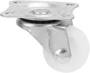 4 Pcs 1inch Swivel Caster 20Kg Capacity Nylon Material Cart DIY Accessory Furniture Wheel
