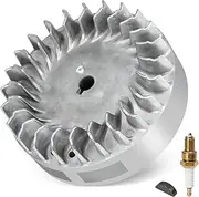 GREHUA Aluminum 212cc Flywheel 10krpm Compatible with Predator 212 Non Hemi Ghost 196cc 224cc 69730 69736 6.5Hp GX160 GX200 BSP Tilly Engine Coleman CT200U BT200X Mini Bike Go Kart Performance Parts