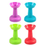 4pcs Drip Free Popsicle Stick Holders Mess Free Holder, Washable Ice Cream Cone