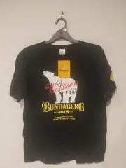 The Famous Bundaberg Rum Tshirt Mens Size Large - Bundy Bear