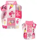 Barbie Children Poncho 55x110cm Hooded Bath Poncho Beach Towel