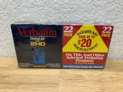 NOS 22 Verbatim DataLife MF 2HD 3.5” Diskette IBM Formatted Floppy Disks SEALED