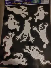 7 '90s Cling Halloween Window Decoration