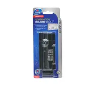 Zenith Black Combination Slide Bolt Lock