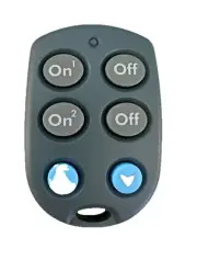 X-10 SlimFire 2 Unit Remote KR19A Smart Home Automation Security