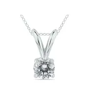14K 0.14 ct. tw. Diamond Necklace