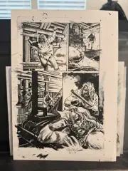 WWE Summer Slam Special 2017, Original Published Art, Mankind, Mick Foley