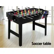 4-In-1 Multi Sports Pool Game Table Soccer Tennis Ice Hockey Football Compact